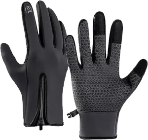Ski Snow Gloves Winter Warm Windproof Touchscreen Men Women Mens Gloves for Cold Weather Thermal Gloves