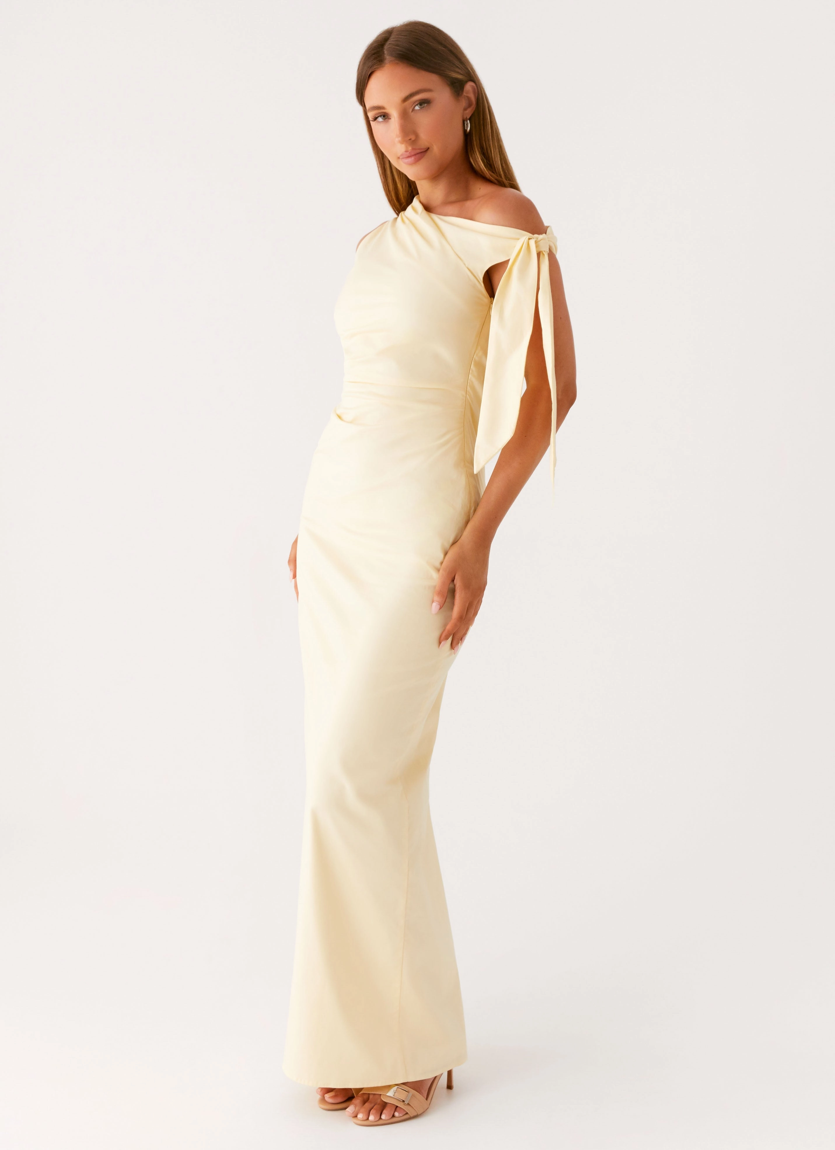 Wedding-Guest Marella Maxi Dress - Yellow