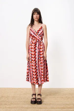 Sleek Design Fit AELIG ROUGE MIDI DRESS AELIG ROUGE MIDI DRESS Casual Look