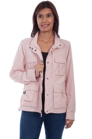 Sleek Flow Scully Womens Rose Nylon Multi-Pocket Jacket Base Layer Holiday Vibes High Quality Scully Womens Rose Nylon Multi-Pocket Jacket