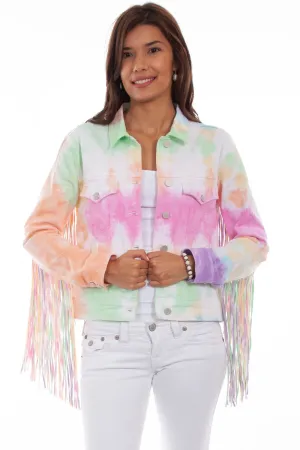 Sleek Flow Scully Womens Sherbet Cotton Blend Tie Dye Jacket Scully Womens Sherbet Cotton Blend Tie Dye Jacket Great Base Relaxed Style Lightweight Durable