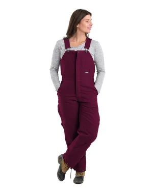 Sleek Vision Berne Apparel Womens Softstone Duck Insulated Plum 100% Cotton Bib Overall Berne Apparel Womens Softstone Duck Insulated Plum 100% Cotton Bib Overall Faded Wash