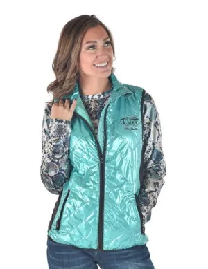 Slim Twist Cowgirl Tuff Womens Midweight Logo Turquoise 100% Polyester Softshell Vest Cowgirl Tuff Womens Midweight Logo Turquoise 100% Polyester Softshell Vest Outfit Ideas