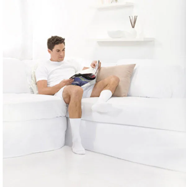 SmartKnit Seamless Diabetic Coolmax Crew Socks