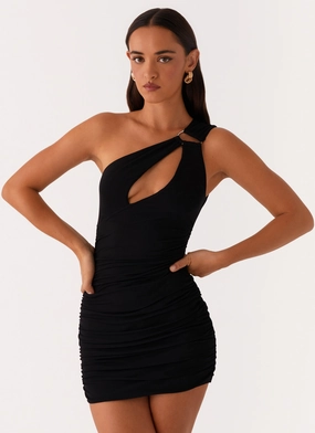 Smooth Fabrics Amanda Mini Dress - Black Amanda Mini Dress - Black All Layer