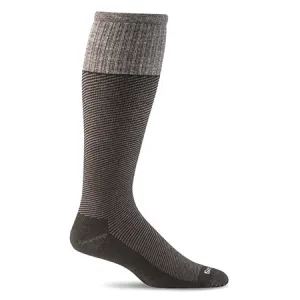 SOCKWELL BART 15-20 MMHG MENS SOCK BLACK
