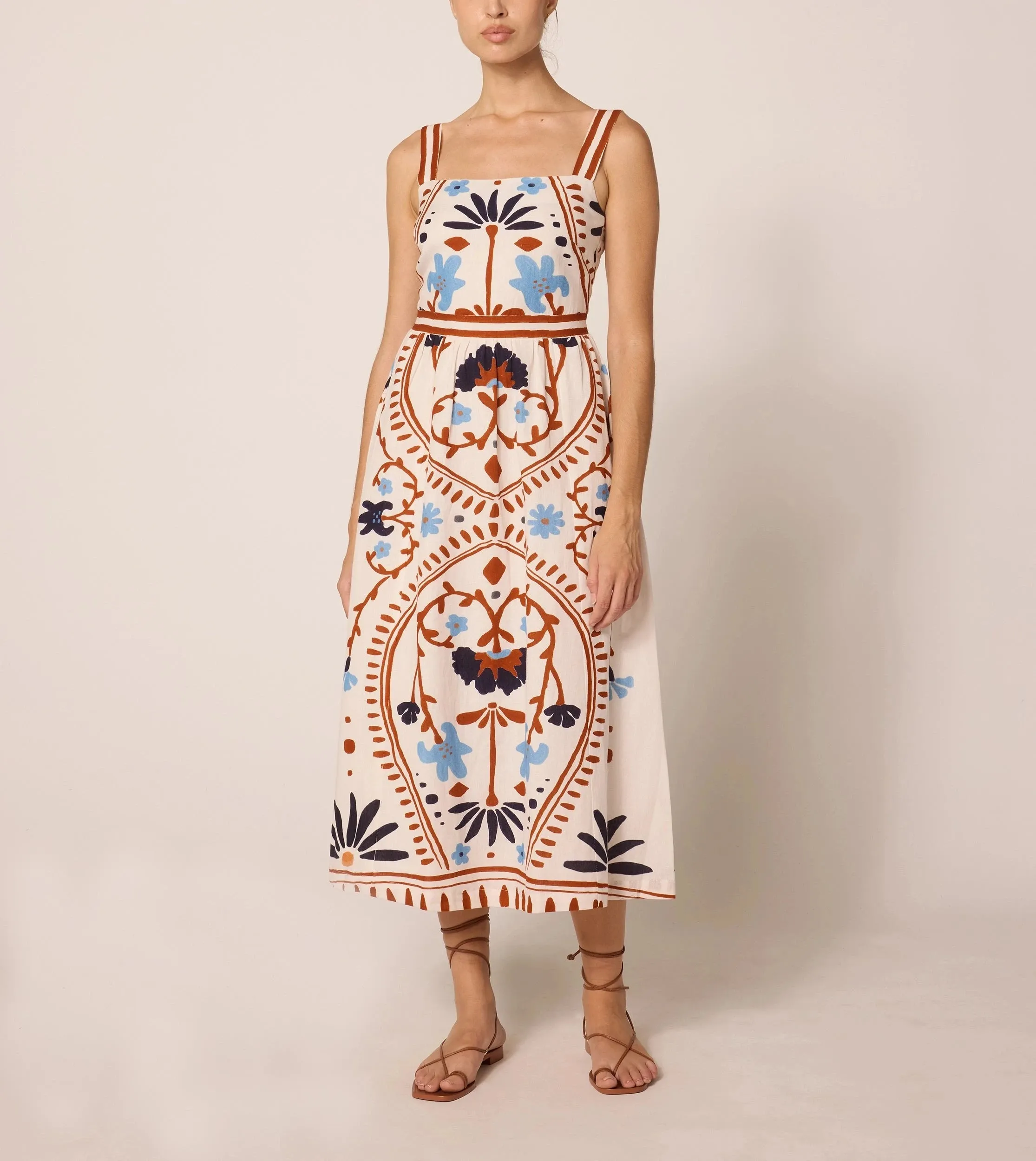 Timeless Look Wear Carmen Midi Dress | Liliana