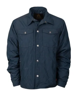 Soft Profile STS Ranchwear Womens Cassidy Steel Blue 100% Polyester Softshell Jacket Smooth Picnic Style STS Ranchwear Womens Cassidy Steel Blue 100% Polyester Softshell Jacket