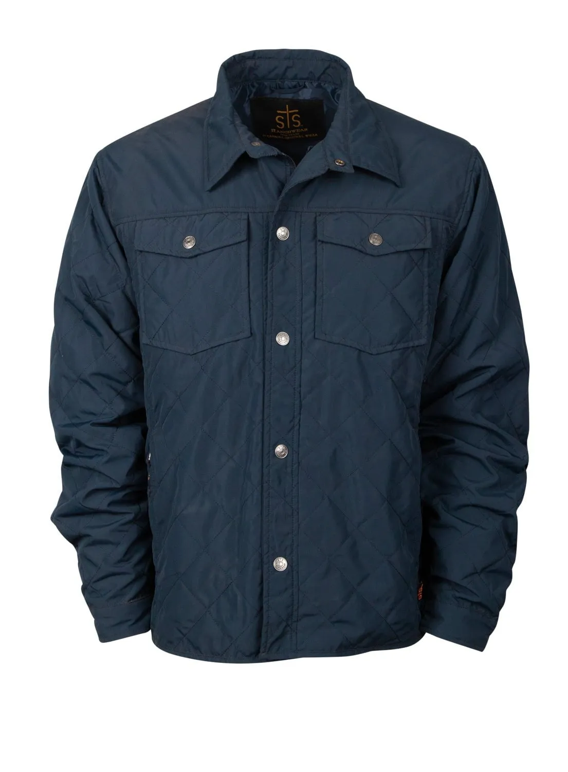 Smooth Picnic Style STS Ranchwear Womens Cassidy Steel Blue 100% Polyester Softshell Jacket