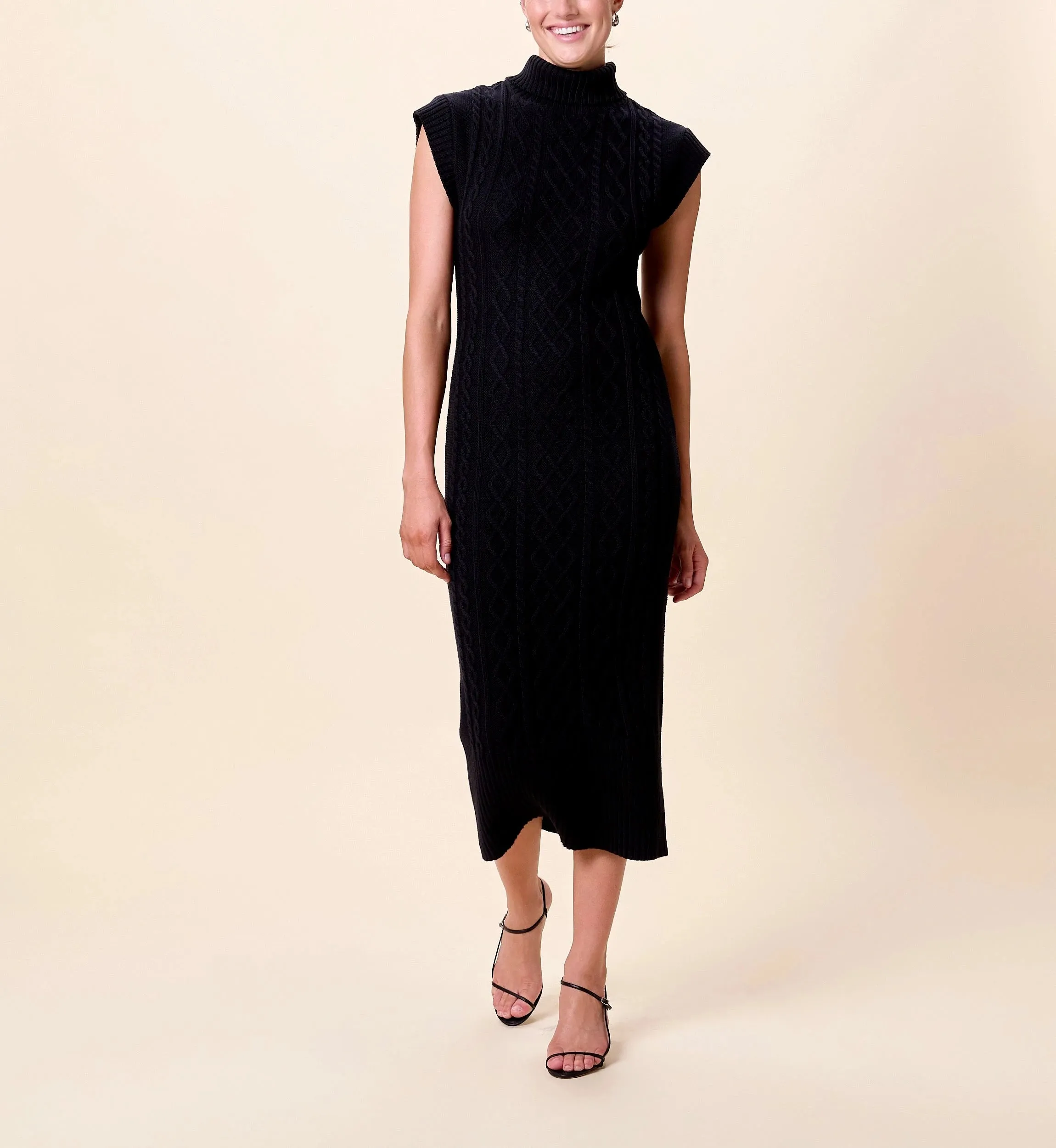 Mood Comfort Shana Midi Dress | Black