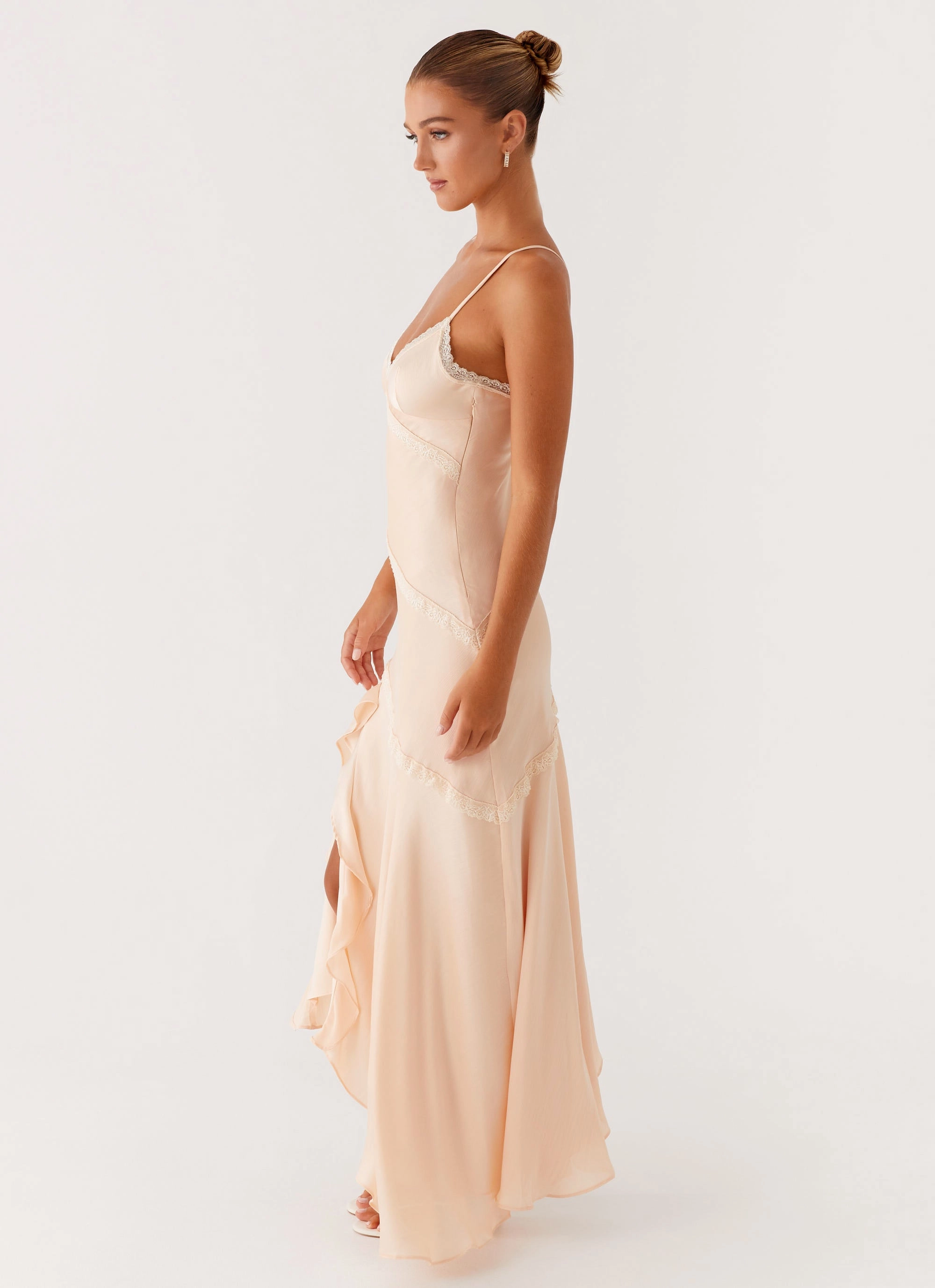 Casual Mode Solana Maxi Dress - Peach