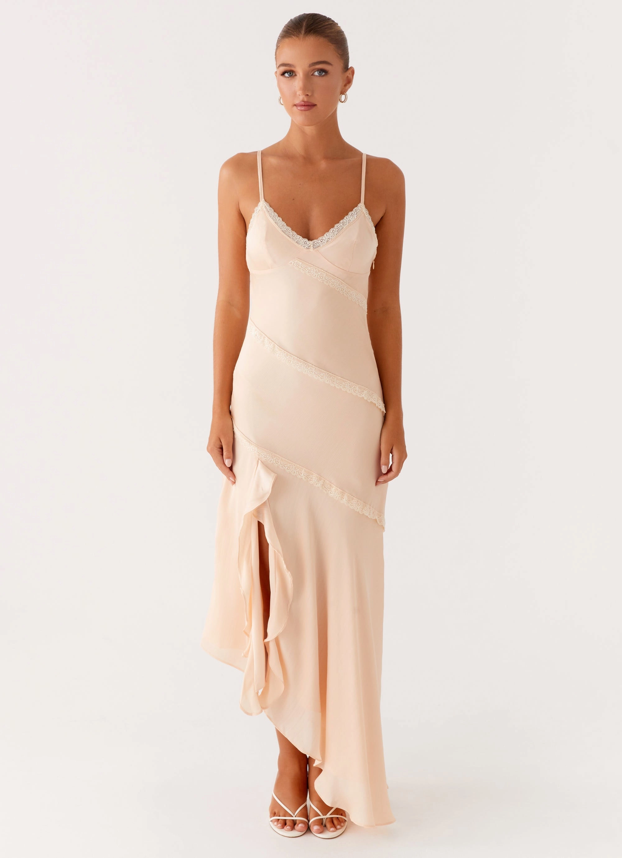 Beach Walk Formal Wear Solana Maxi Dress - Peach