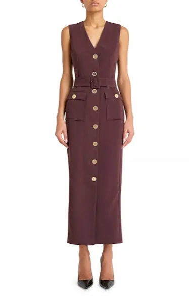 Sonata Dress in Cocoa Smart and Relaxed Fresh Glow