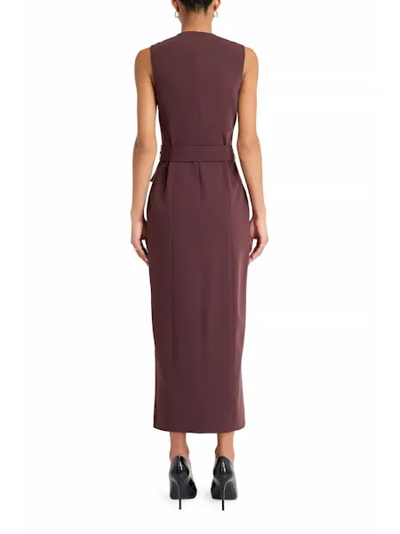Comfy Look Effortless Touch Sonata Dress in Cocoa