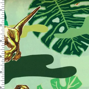 SP-NP2665 Jurasic Island - Green Yellow Forest