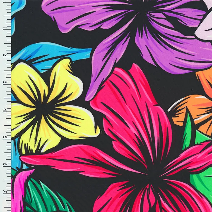 SP-NP2767 Picasso Garden Nylon Spandex Digitally Wet Print