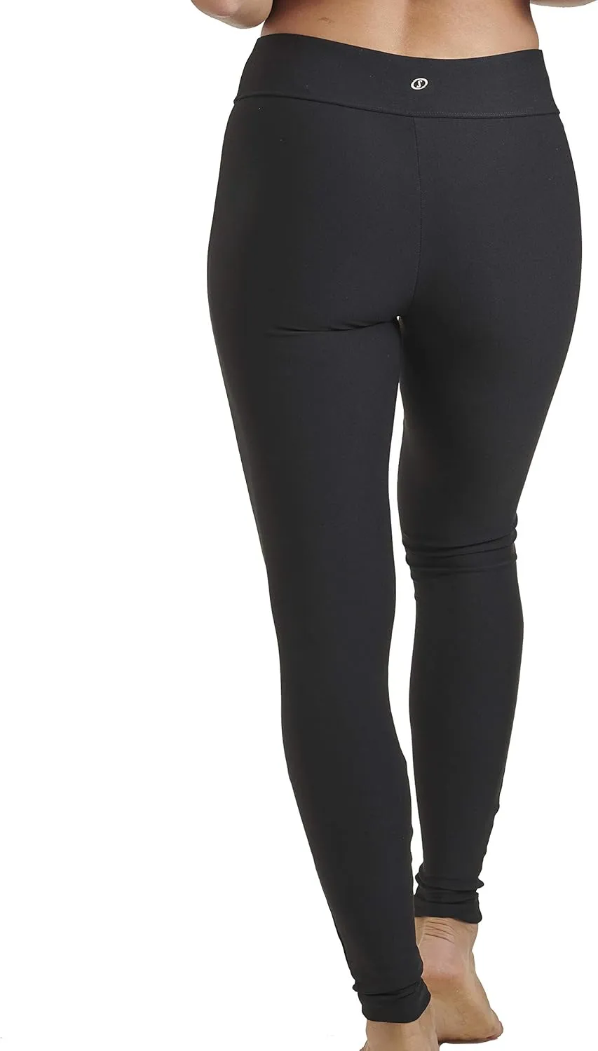Spalding Women's Activewear High Waisted Spandex Full Length Legging