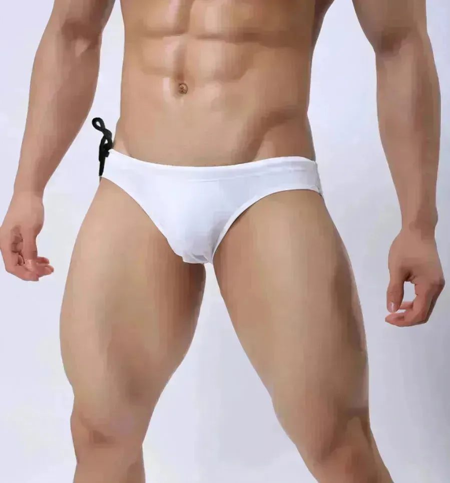 Spandex Swimming trunk briefs men panties underwear