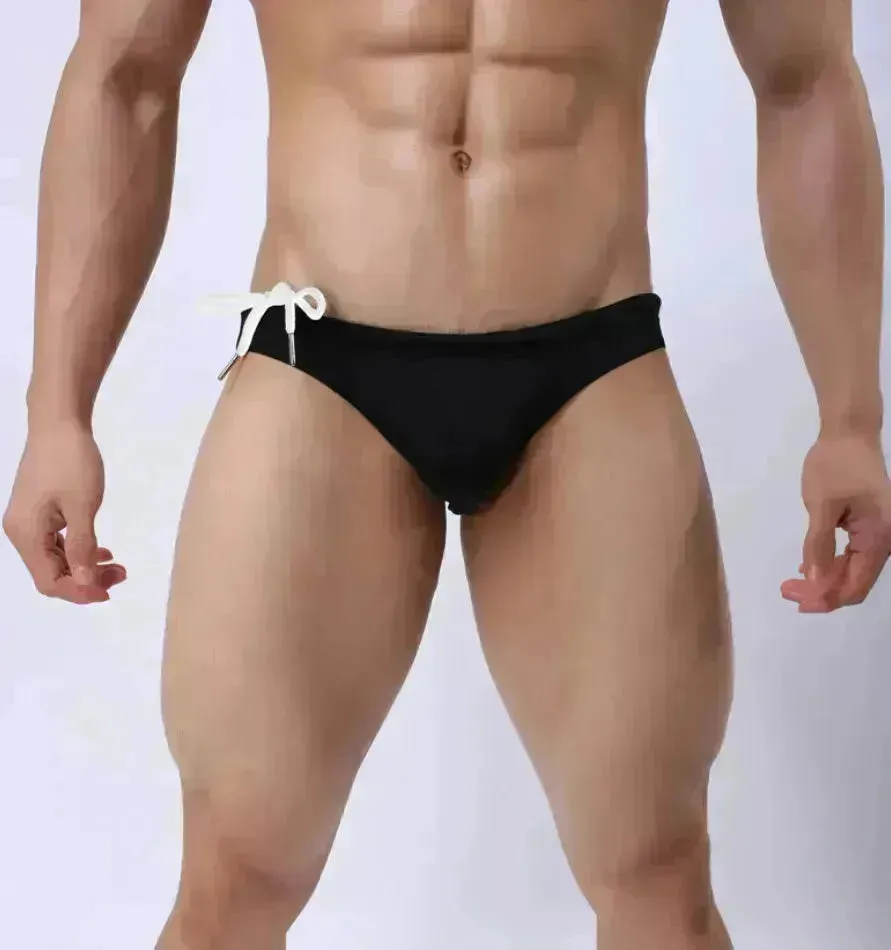 Spandex Swimming trunk briefs men panties underwear