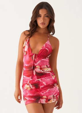 Speak Out Mini Dress - Orchid Pink Fashionable Layering Speak Out Mini Dress - Orchid Pink Cool Texture