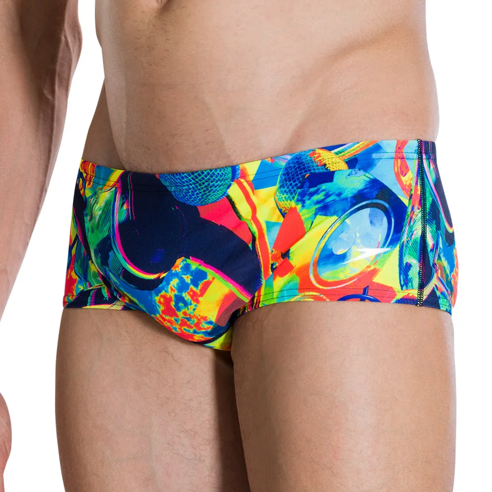 Speedo Men's Competitions 14cm Swimming Brief - Blast Boom