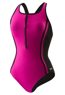 SPEEDO Women's Front Zip - Speedo Endurance 
