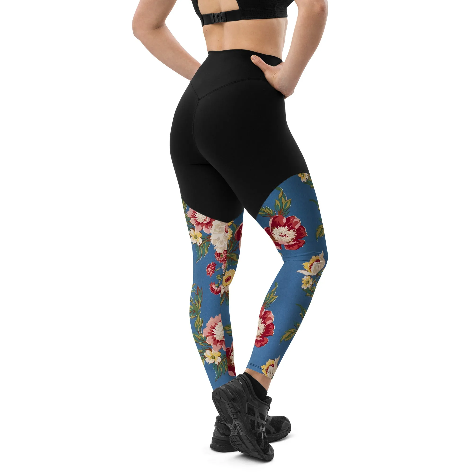 Sports Leggings (Glamourange Women Sports Leggings With Design Patterns - 0014)