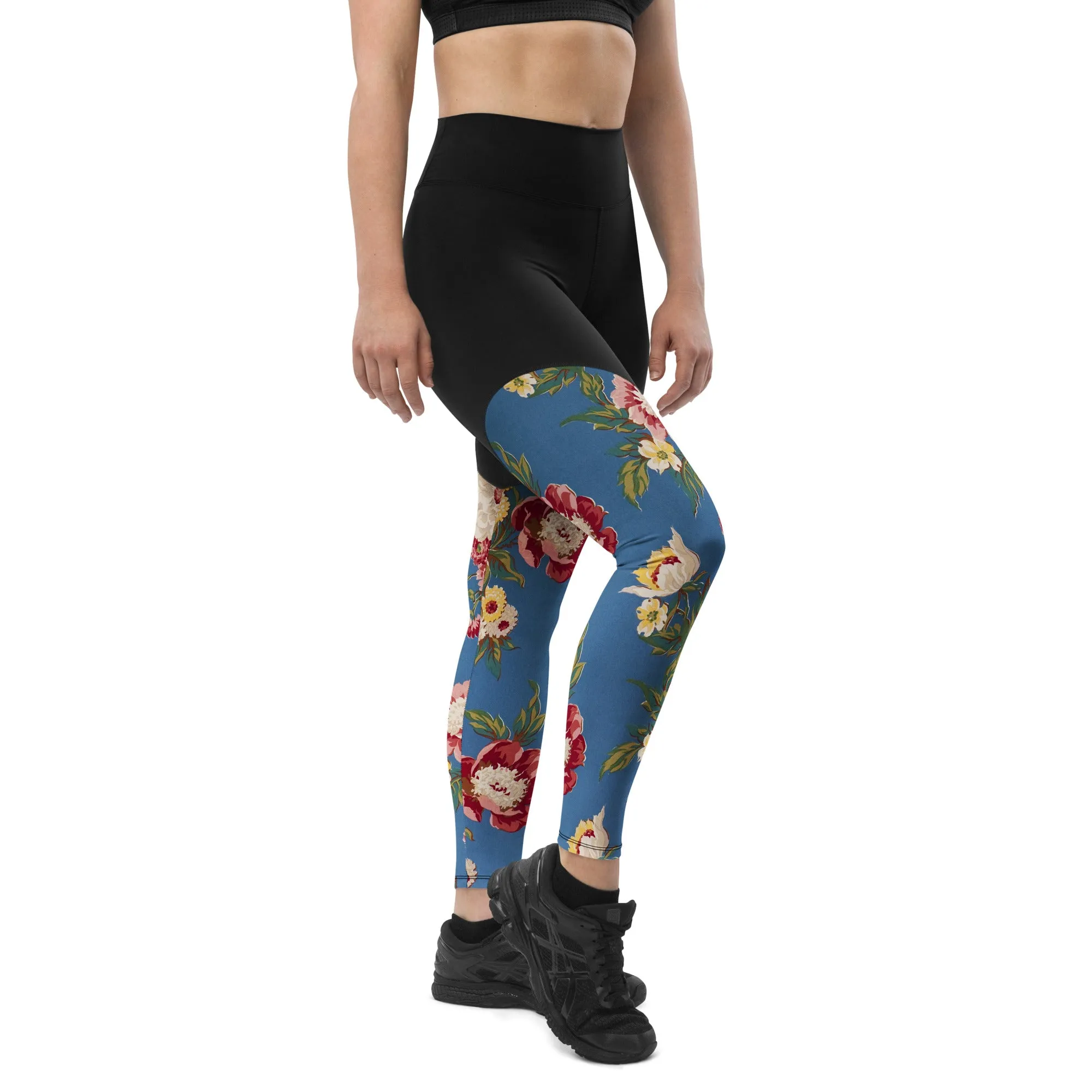 Sports Leggings (Glamourange Women Sports Leggings With Design Patterns - 0014)