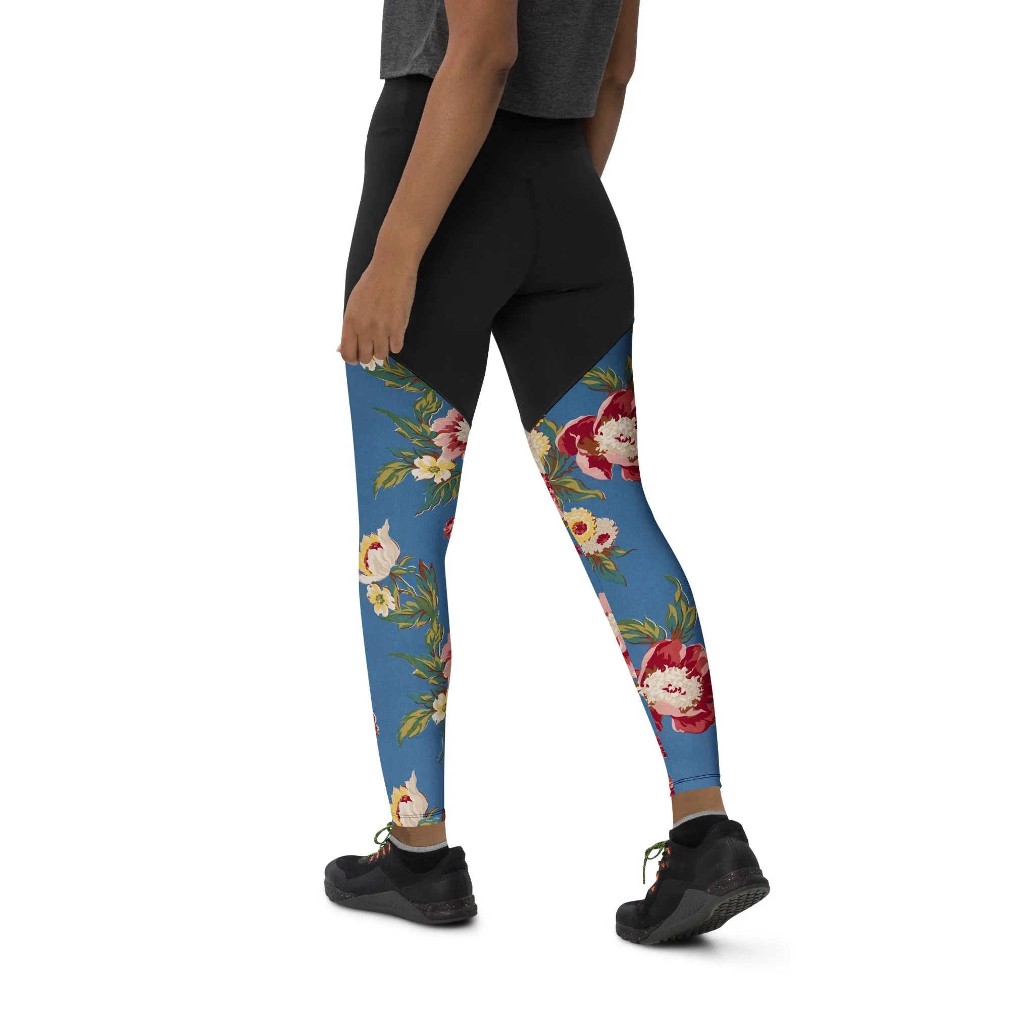 Sports Leggings (Glamourange Women Sports Leggings With Design Patterns - 0014)