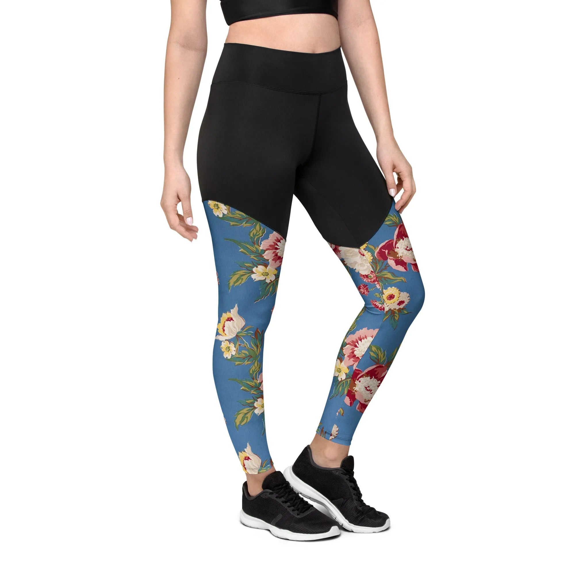 Sports Leggings (Glamourange Women Sports Leggings With Design Patterns - 0014)