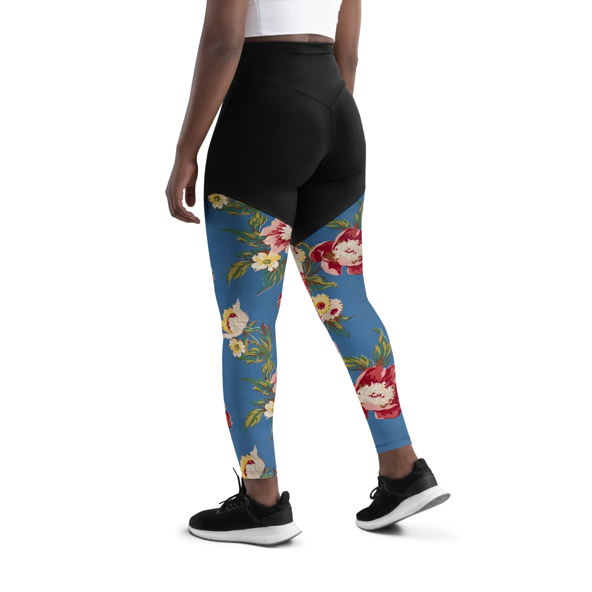 Sports Leggings (Glamourange Women Sports Leggings With Design Patterns - 0014)
