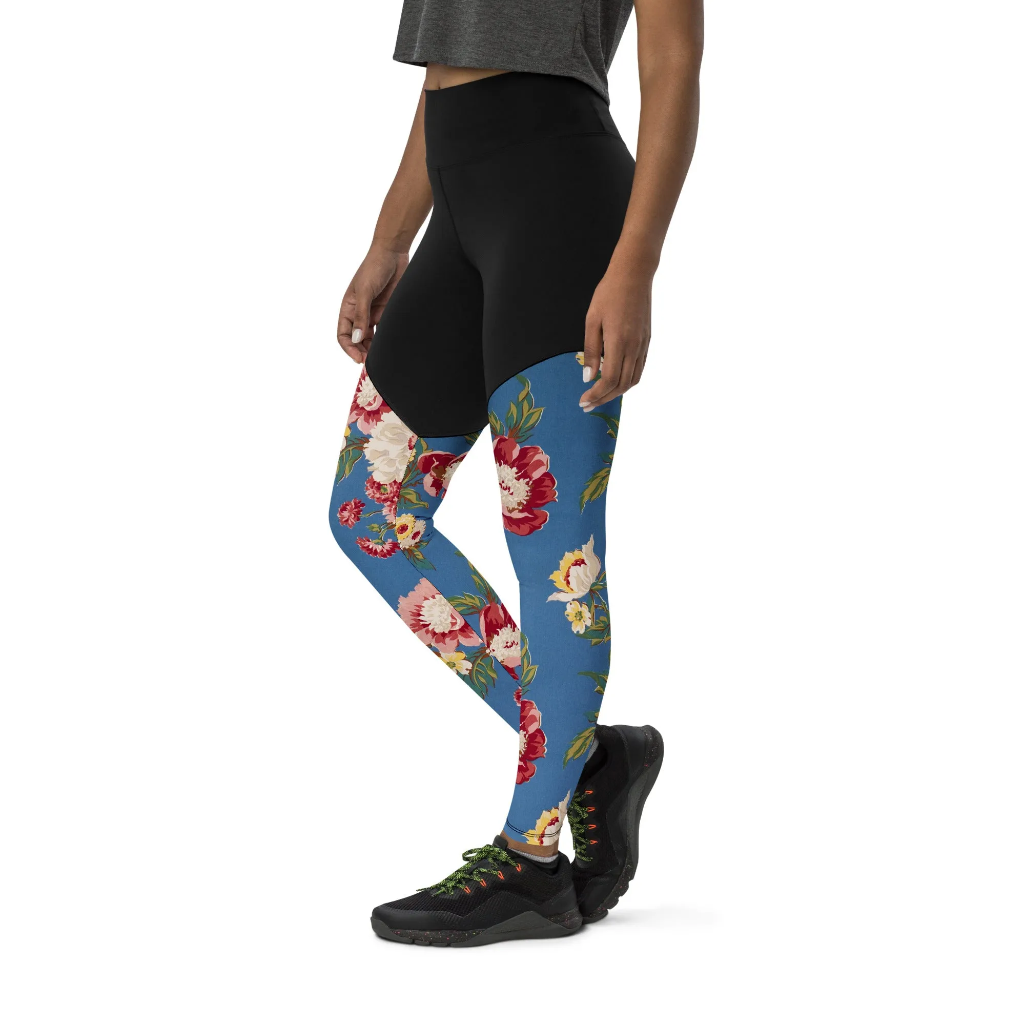 Sports Leggings (Glamourange Women Sports Leggings With Design Patterns - 0014)