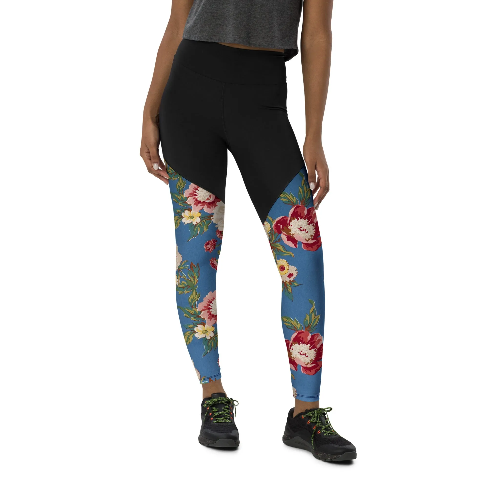 Sports Leggings (Glamourange Women Sports Leggings With Design Patterns - 0014)