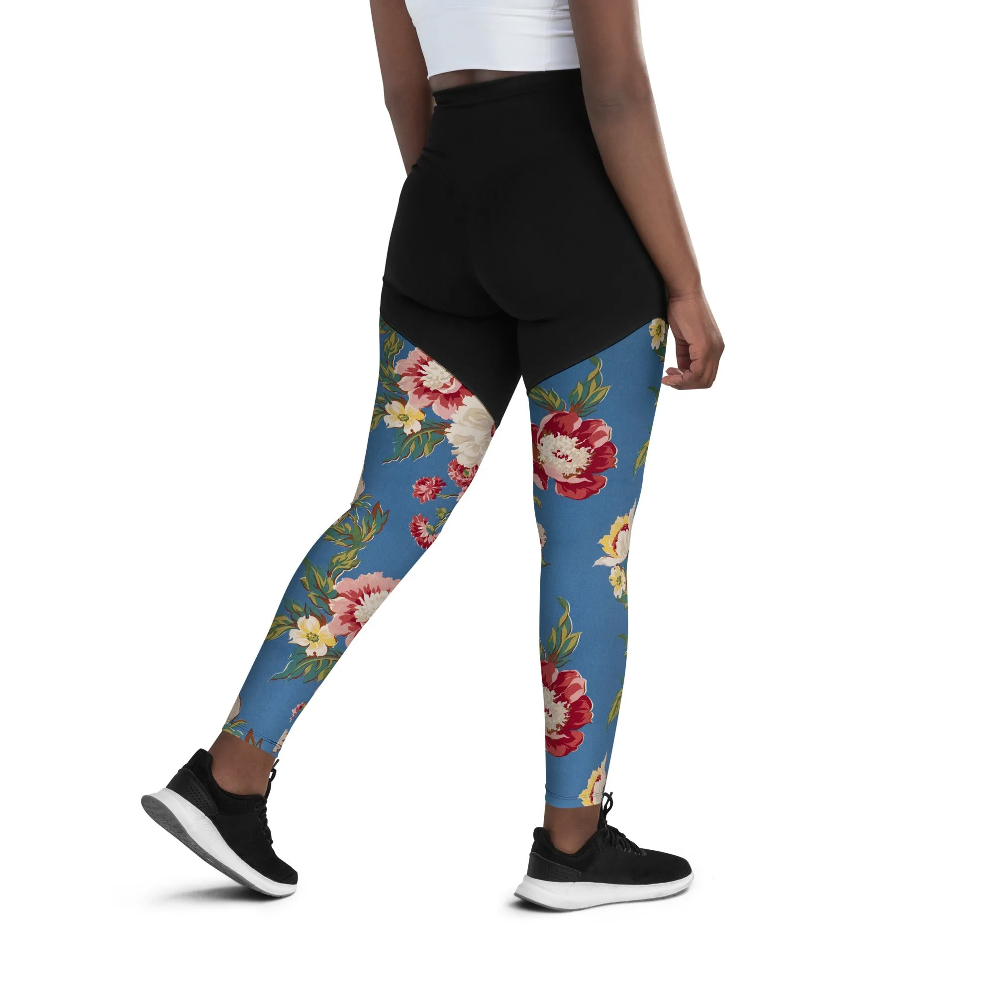 Sports Leggings (Glamourange Women Sports Leggings With Design Patterns - 0014)
