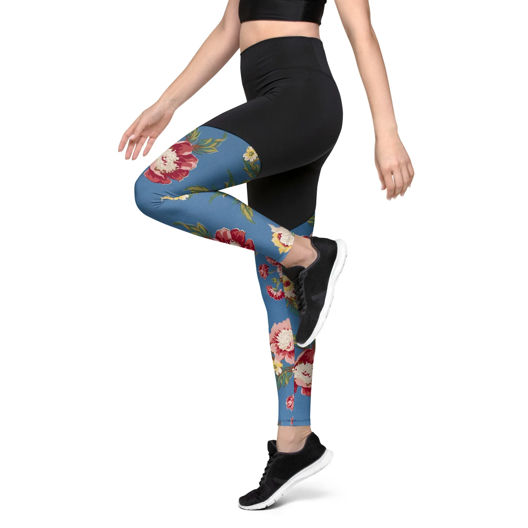Sports Leggings (Glamourange Women Sports Leggings With Design Patterns - 0014)