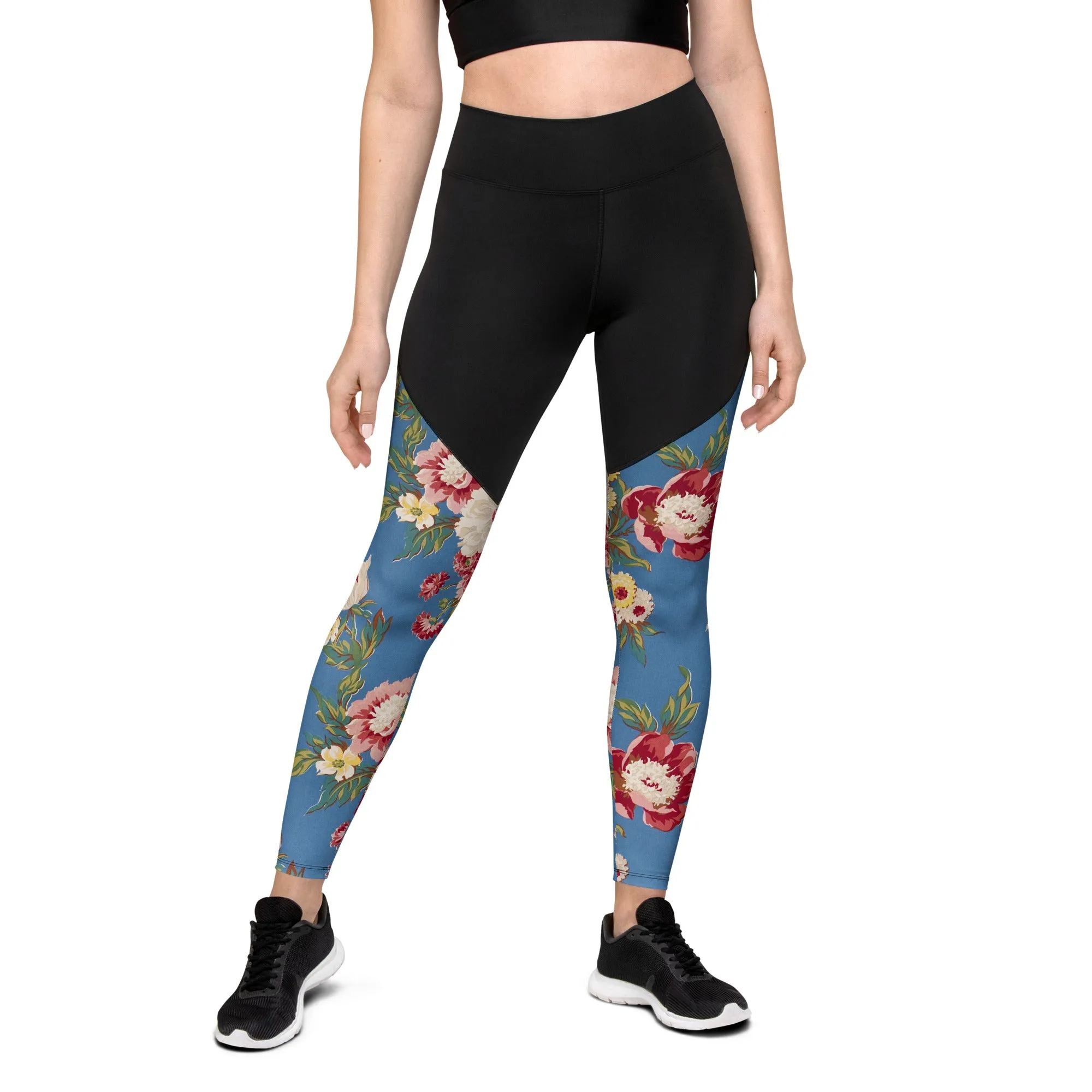 Sports Leggings (Glamourange Women Sports Leggings With Design Patterns - 0014)
