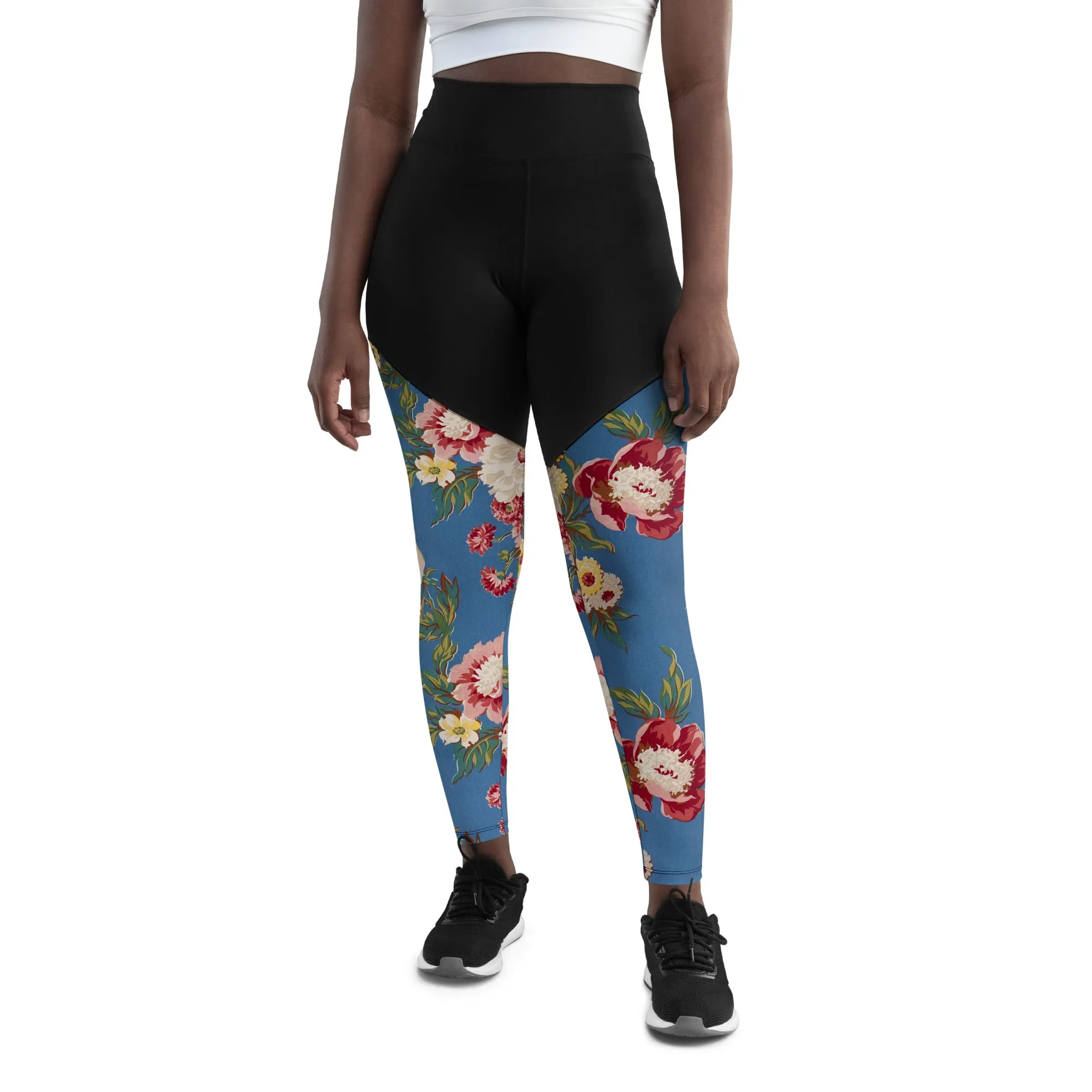 Sports Leggings (Glamourange Women Sports Leggings With Design Patterns - 0014)