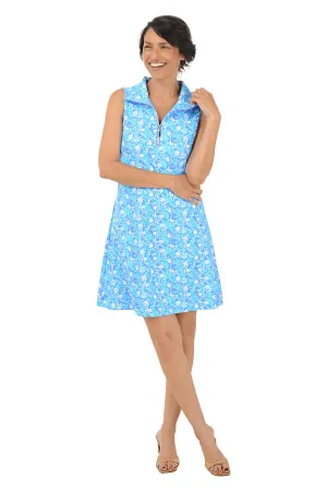 Spring Garden UPF50  Sleeveless Dress Lined Style Spring Garden UPF50  Sleeveless Dress Daily Confidence