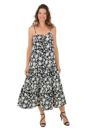 Statement Dress Wildflower Tiered Sleeveless Maxi Dress Casual Days Bold Elegance Wildflower Tiered Sleeveless Maxi Dress