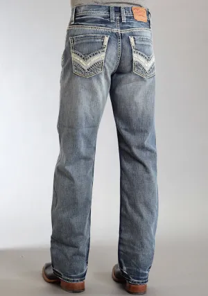 Stay Cool Stetson Mens 1312 Fit Wrong Side Blue 100% Cotton Jeans Stetson Mens 1312 Fit Wrong Side Blue 100% Cotton Jeans Urban Uniform Relaxed Taper