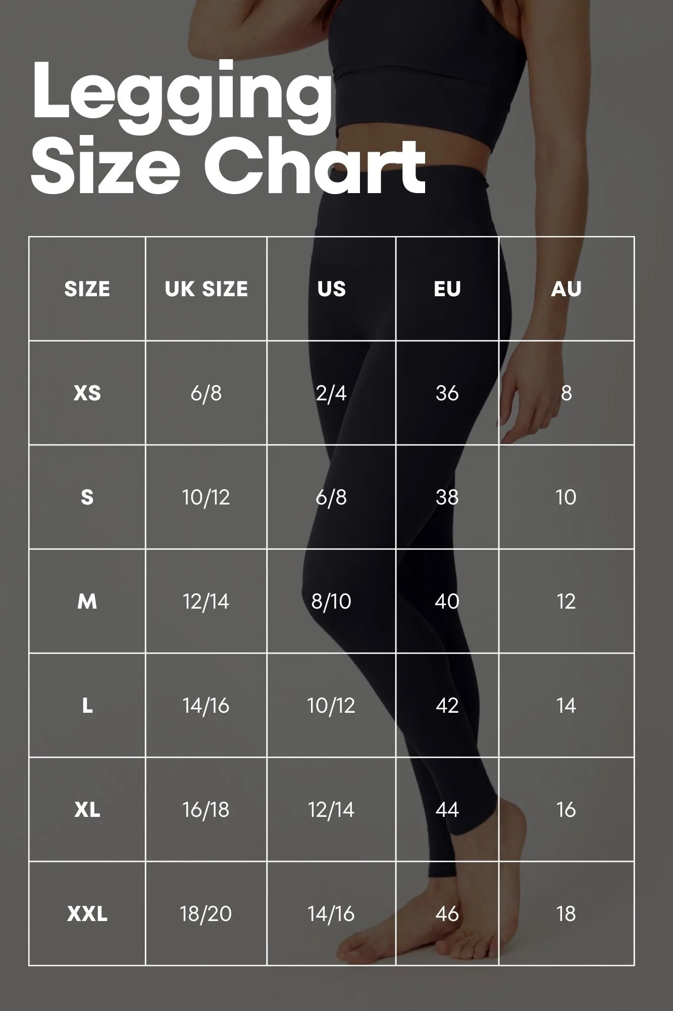 Steel Leopard Full Length Pocket Legging