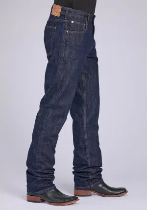 Stetson Mens 1210 Straight Fit X Blue 100% Cotton Jeans Tough Build Stetson Mens 1210 Straight Fit X Blue 100% Cotton Jeans Active Friendly Mid Rise Structure