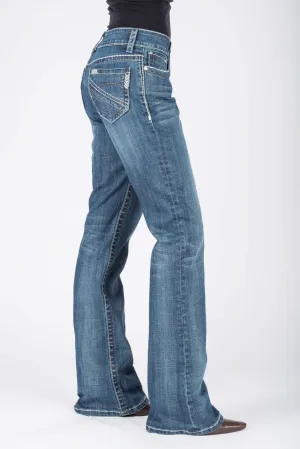 Stetson Womens 214 City Trouser Chevron Blue Cotton Blend Jeans Comfy Silhouette Perfect Match Travel Outfit Evening Stroll Minimalist Stetson Womens 214 City Trouser Chevron Blue Cotton Blend Jeans