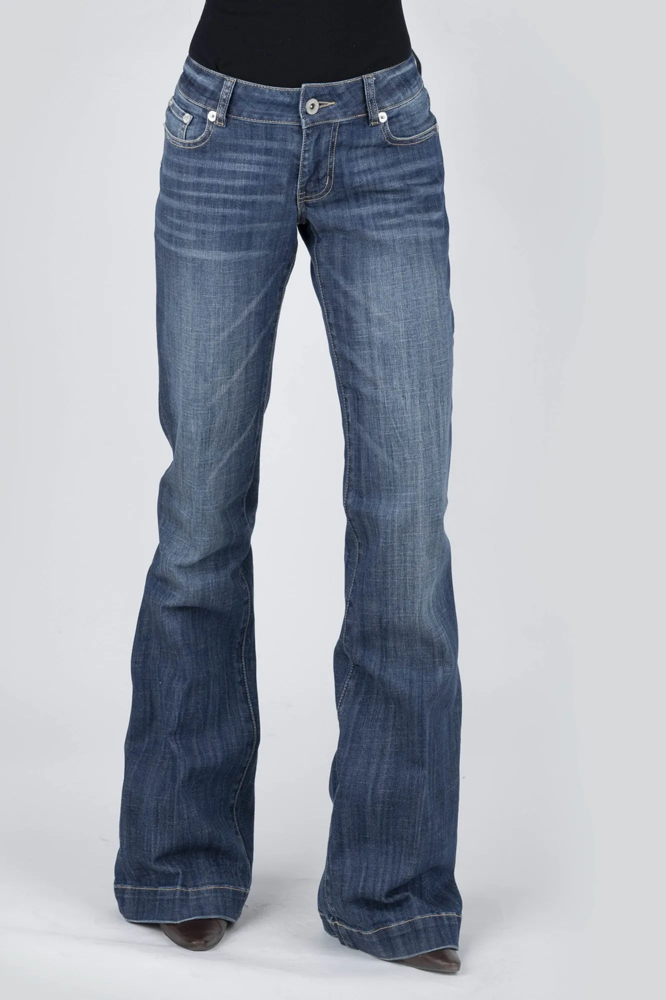 Stetson Womens Blue Cotton Blend 214 Diangle Pieced Jeans Luxury Textured Traveler Gear Nature Lover Night Out