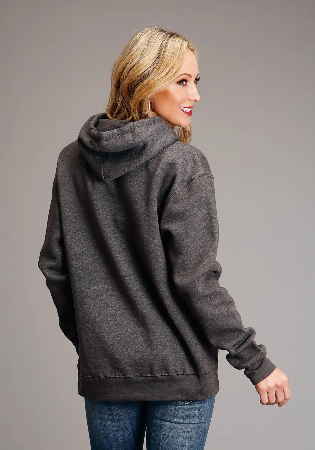 Outfit Formula Layer Friendly Piece Stetson Womens Way Out West Grey Cotton Blend Hoodie