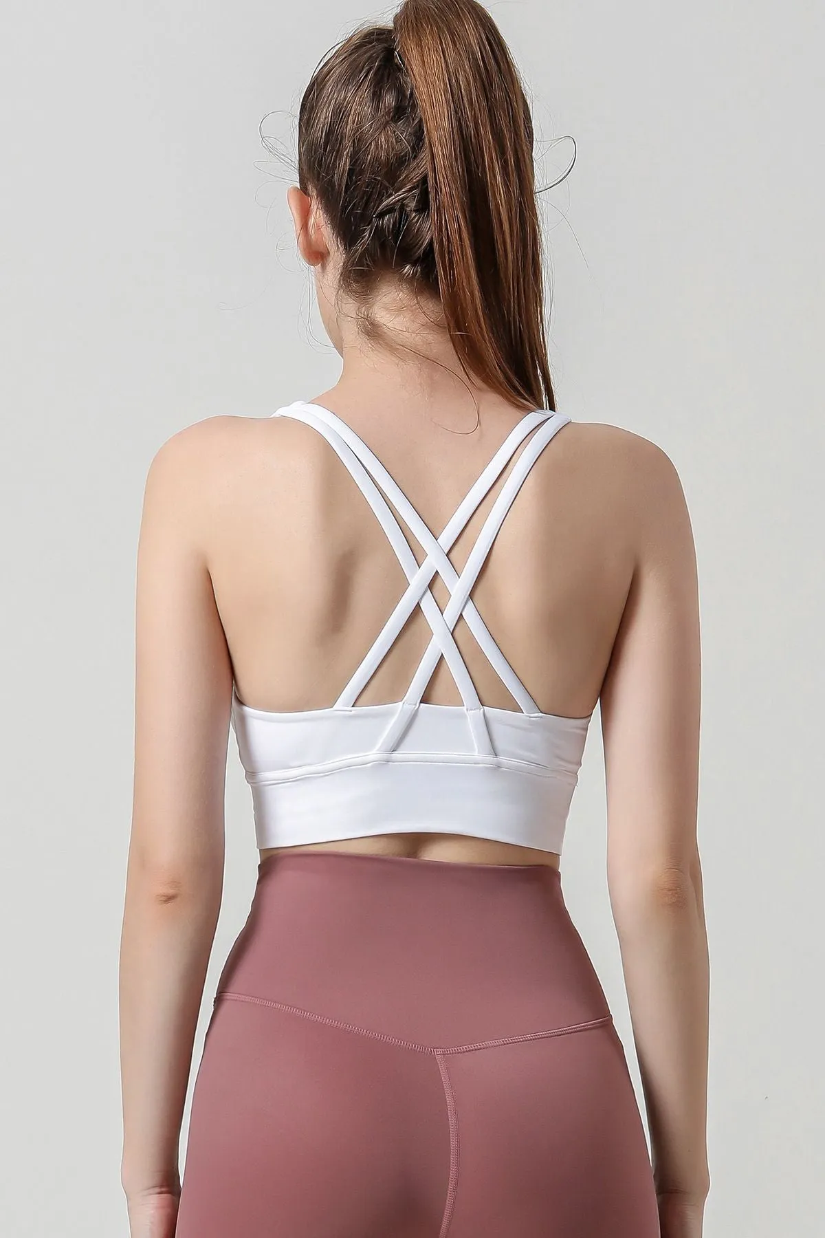 Strappy Back Sports Bra