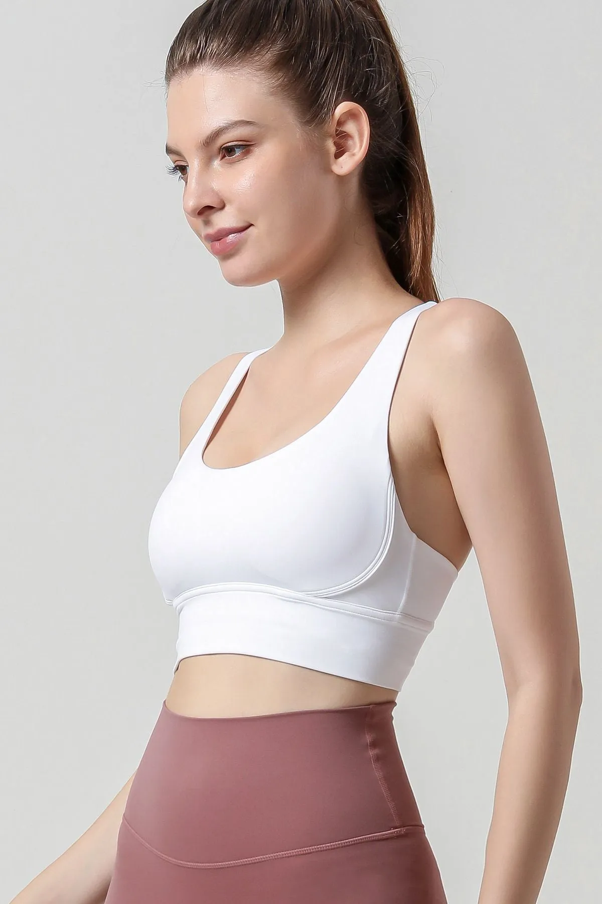 Strappy Back Sports Bra