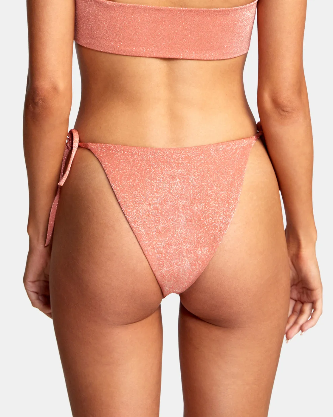Strata Mid-Rise French Bikini Bottoms - Apricot