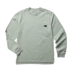 Street Chic Wolverine Mens Lt Gray Heather 100% Cotton L/S Guardian Tee Neutral Tones Soft Touch Wolverine Mens Lt Gray Heather 100% Cotton L/S Guardian Tee