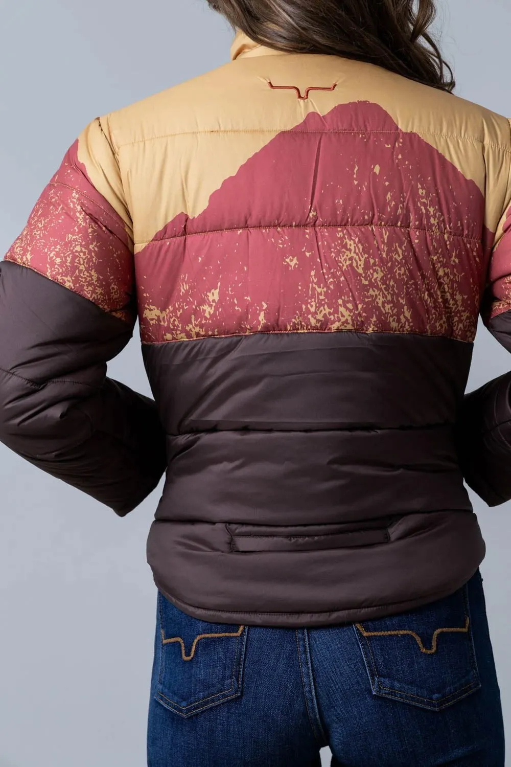 Fashion Piece Smooth Comfort Kimes Ranch Womens Valencia Puffy Gold 100% Polyester Insulated Jacket